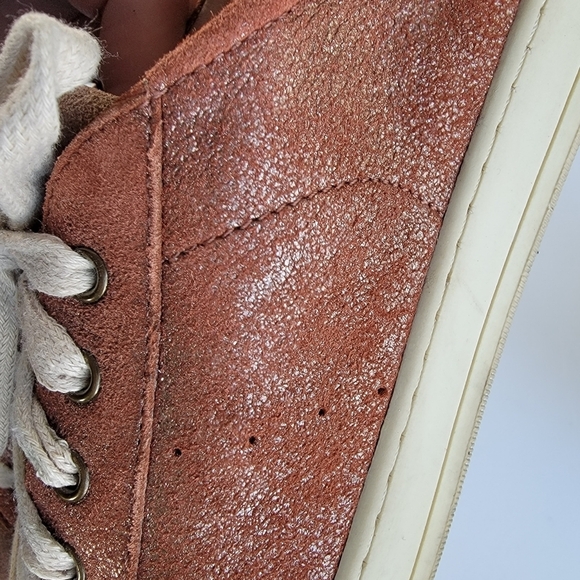Johnston & Murphy Sneaker Distressed  Suede Leather Size 8 - Picture 15 of 15